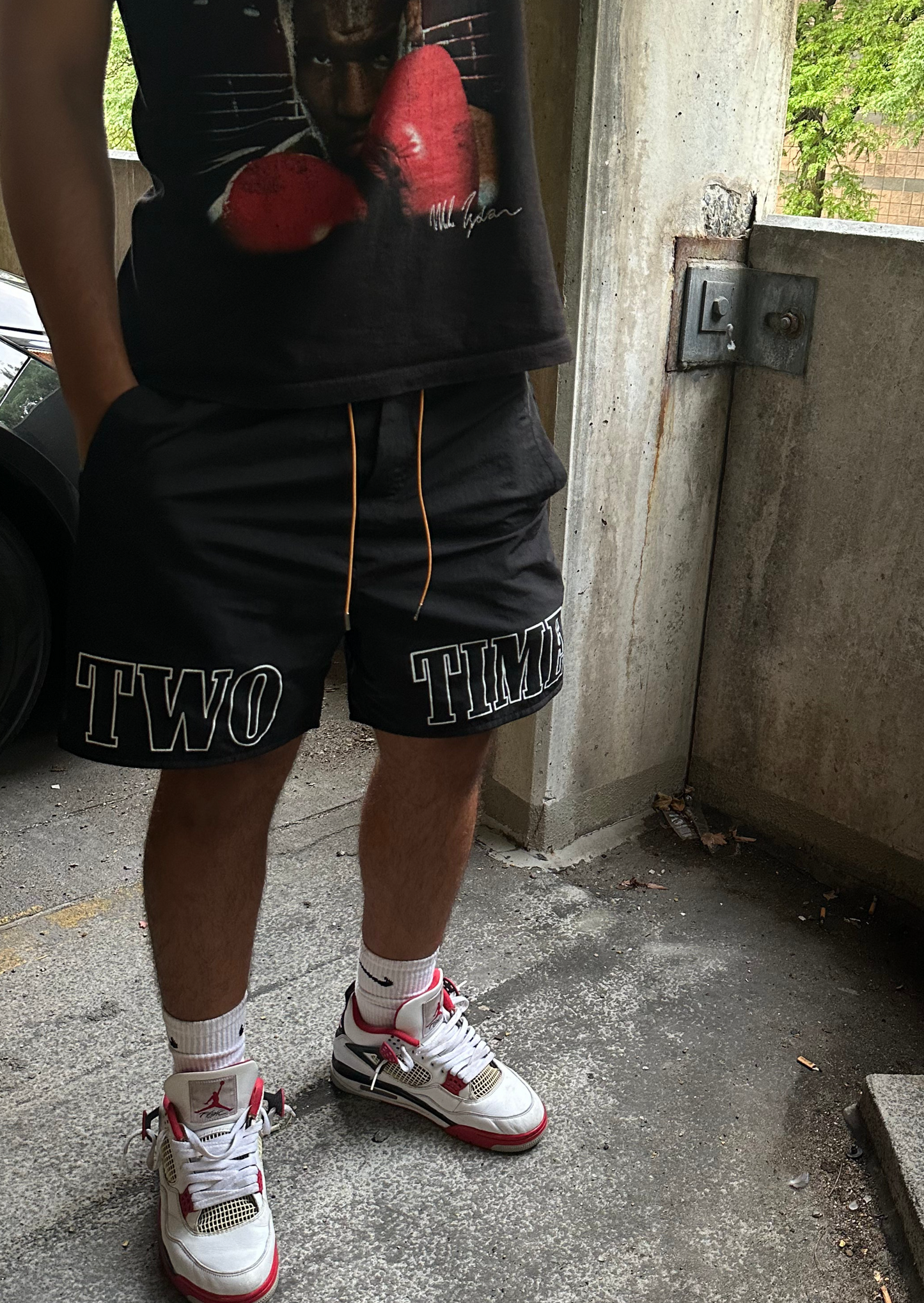 Two Times Nylon Shorts